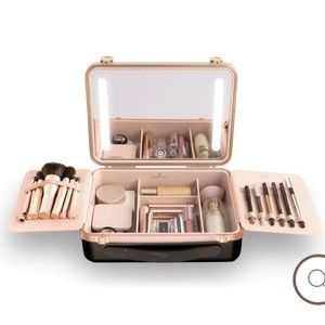 Limited Edition Luxury Gloss LED Beautifect Box💡✨Travel Vanity Make-Up Case